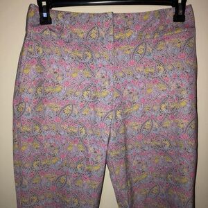 Nike Golf Shorts Fit Dry Size 6 purple floral long